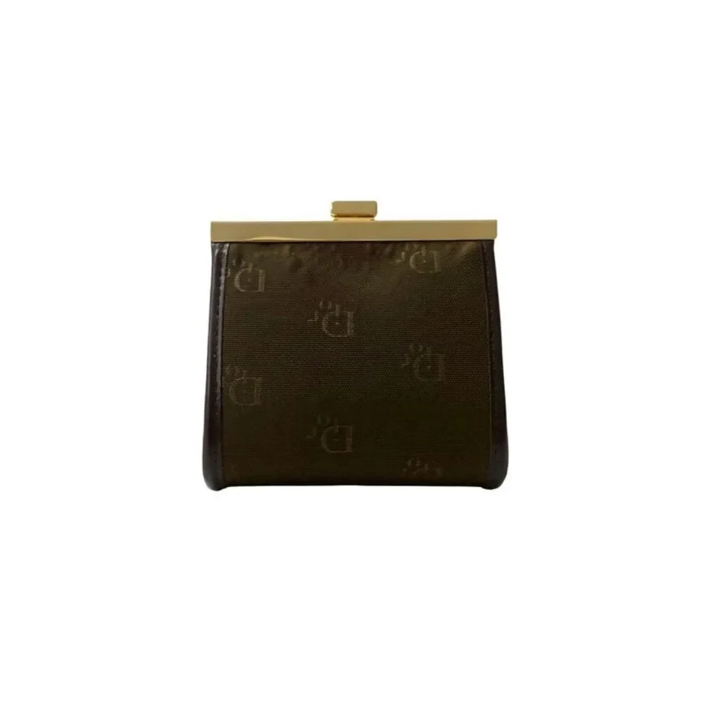 Christian Dior Trotter Canvas Leather Coin Case - Picture 3 of 8